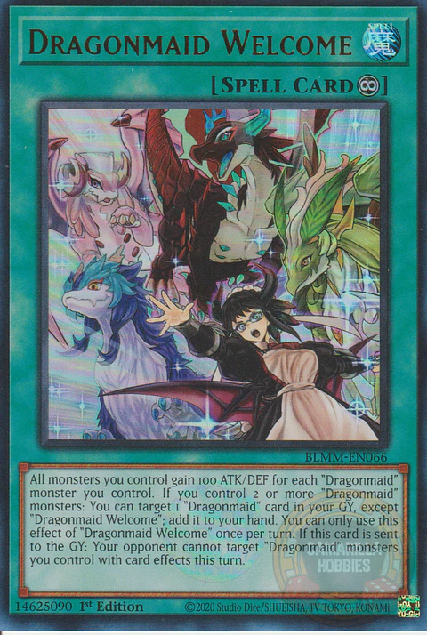 Dragonmaid Welcome - BLMM-EN066 - Ultra Rare 