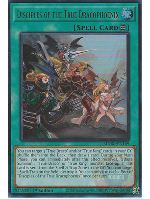 Disciples of the True Dracophoenix - BLMM-EN169 - Ultra Rare 