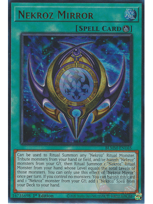 Nekroz Mirror - BLMM-EN165 - Ultra Rare 