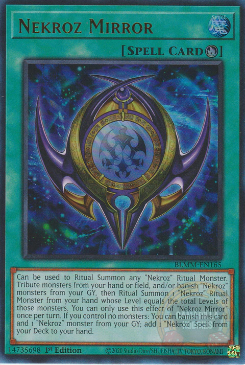 Nekroz Mirror - BLMM-EN165 - Ultra Rare 