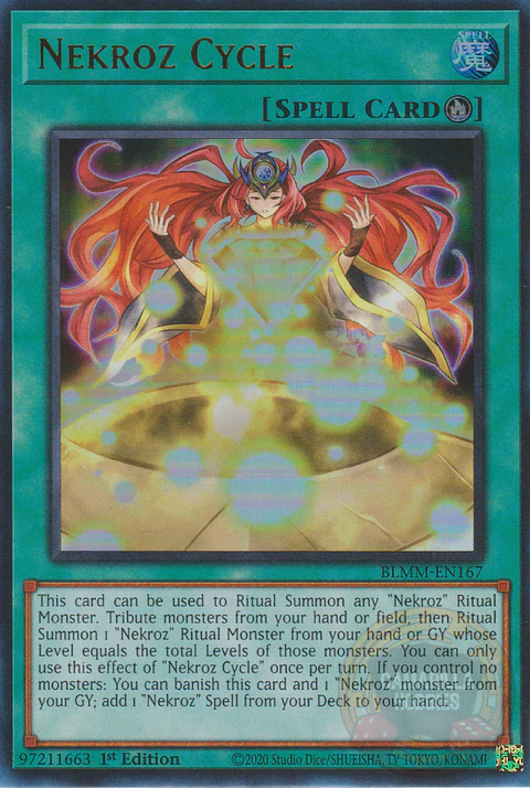 Nekroz Cycle - BLMM-EN167 - Ultra Rare 