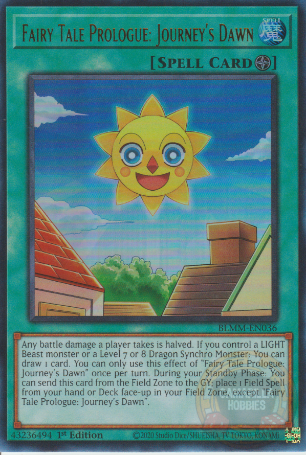 Fairy Tale Prologue: Journey's Dawn - BLMM-EN036 - Ultra Rare 1