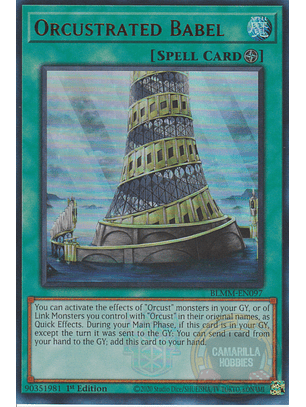 Orcustrated Babel - BLMM-EN097 - Ultra Rare 