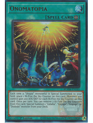 Onomatopia - BLMM-EN163 - Ultra Rare 