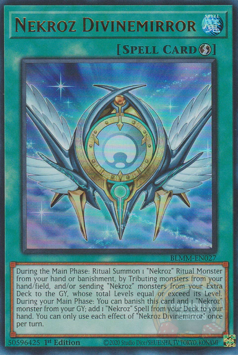 Nekroz Divinemirror - BLMM-EN027 - Ultra Rare