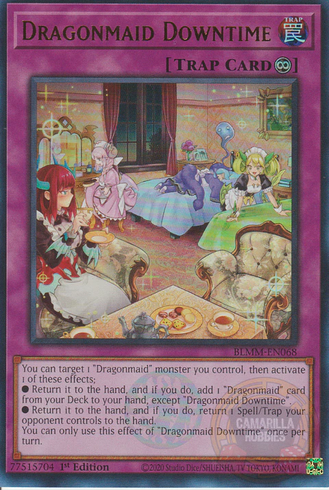 Dragonmaid Downtime - BLMM-EN068 - Ultra Rare 
