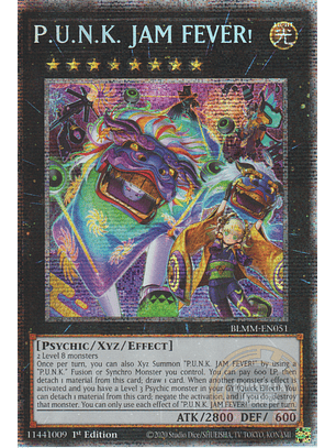 P.U.N.K. JAM FEVER! - BLMM-EN051 - Starlight Rare