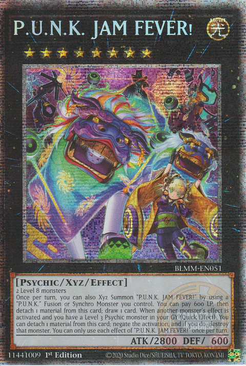 P.U.N.K. JAM FEVER! - BLMM-EN051 - Starlight Rare