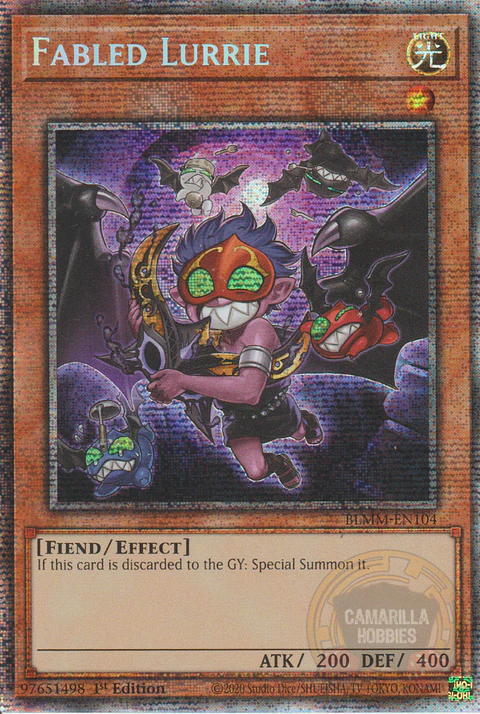 Fabled Lurrie - BLMM-EN104 - Starlight Rare