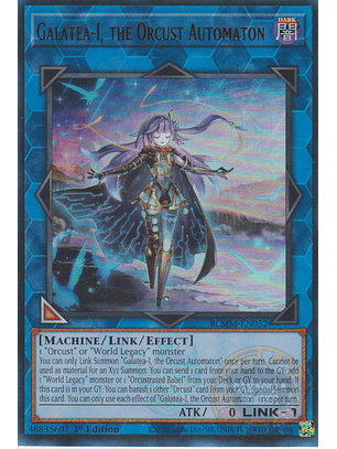 Galatea-i, the Orcust Automaton - BLMM-EN052 - Ultra Rare 