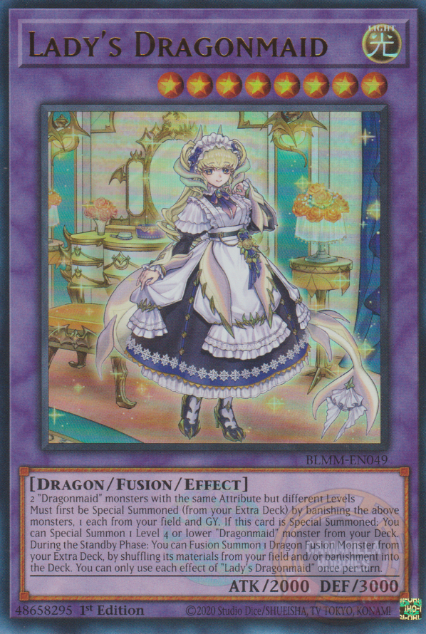 Lady's Dragonmaid - BLMM-EN049 - Ultra Rare 1