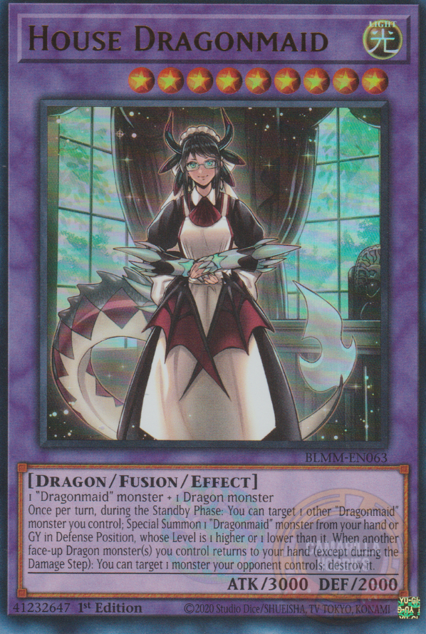 House Dragonmaid - BLMM-EN063 - Ultra Rare  1