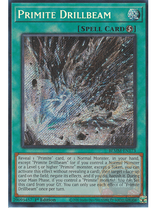 Primite Drillbeam - BLMM-EN173 - Secret Rare 