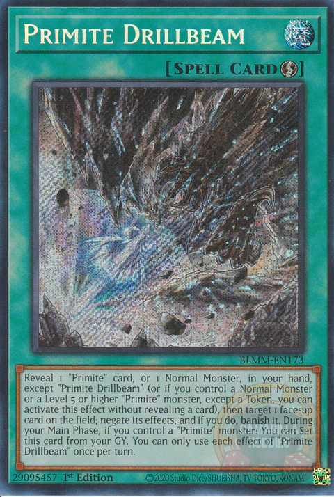Primite Drillbeam - BLMM-EN173 - Secret Rare 