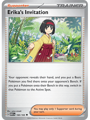 Erika's invitation - 160/165 - Uncommon - Mew