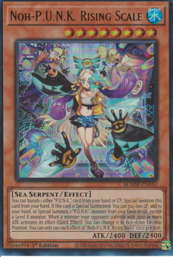 Noh-P.U.N.K. Rising Scale - BLMM-EN050 - Ultra Rare  1