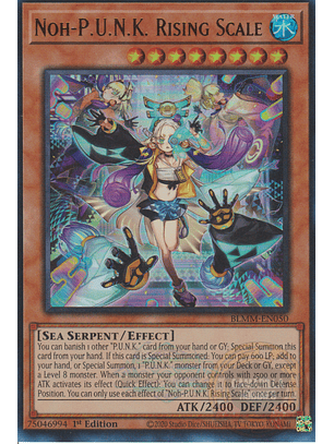 Noh-P.U.N.K. Rising Scale - BLMM-EN050 - Ultra Rare 
