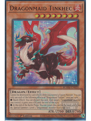 Dragonmaid Tinkhec - BLMM-EN059 - Ultra Rare 