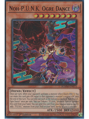 Noh-P.U.N.K. Ogre Dance - BLMM-EN075 - Ultra Rare 