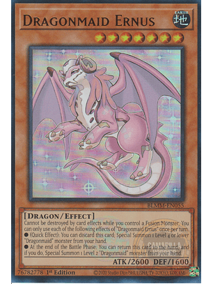 Dragonmaid Ernus - BLMM-EN055 - Ultra Rare 