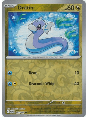 Dratini - 147/165 - Común - Mew