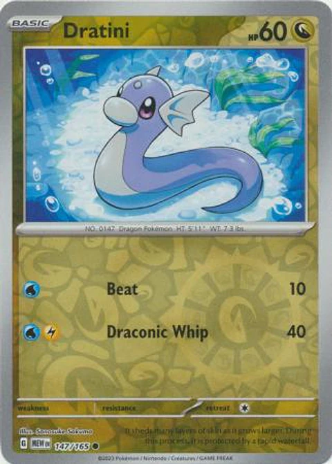 Dratini - 147/165 - Común - Mew