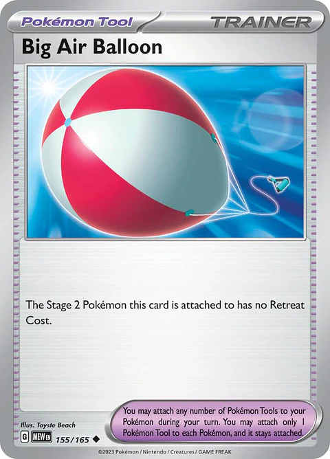 Big Air Balloon - 155/165 - Uncommon - Mew