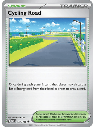 Cycling Road - 157/165 - Uncommon - Mew