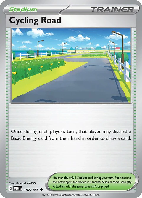 Cycling Road - 157/165 - Uncommon - Mew