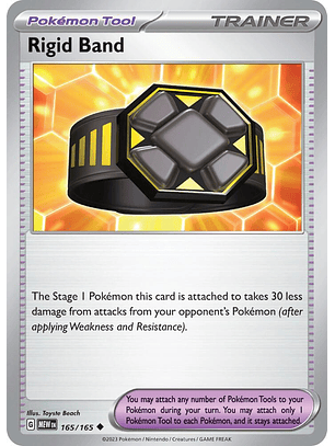 Rigid Band - 165/165 - Uncommon - MEW