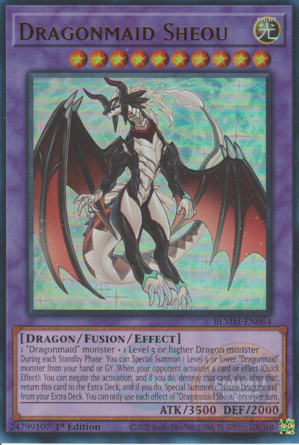 Dragonmaid Sheou - BLMM-EN064 - Ultra Rare  1