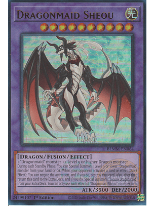 Dragonmaid Sheou - BLMM-EN064 - Ultra Rare 