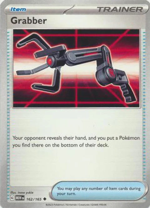 Grabber - 162/165 - Uncommon - Mew