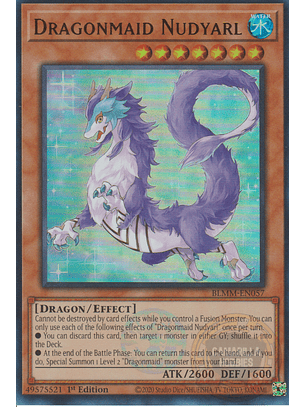 Dragonmaid Nudyarl - BLMM-EN057 - Ultra Rare 