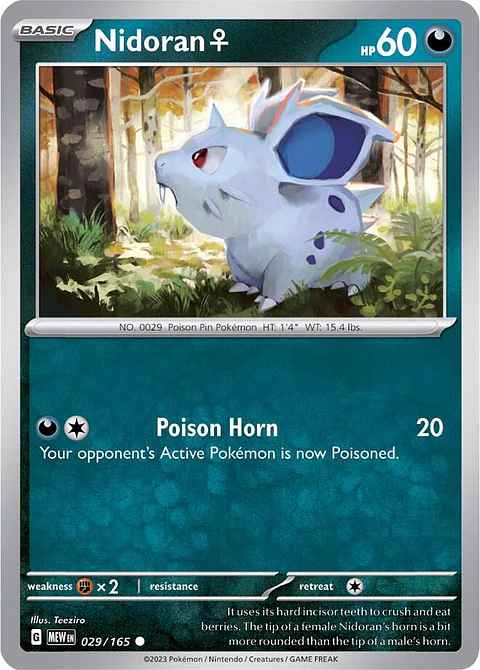 Nidoran - 029/165 - Común - Mew