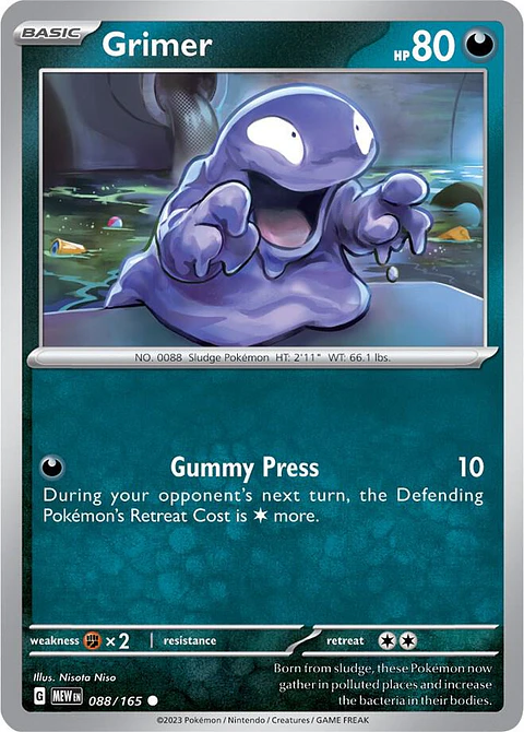 Grimer - 088/165 - Común - Mew