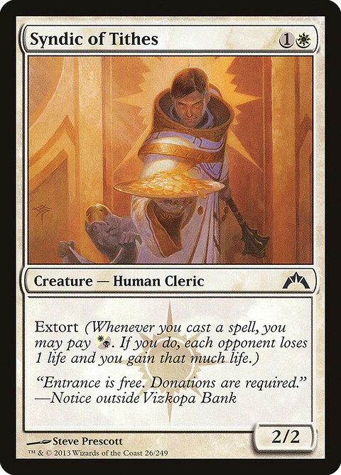 Syndic of Tithes- GTC - C
