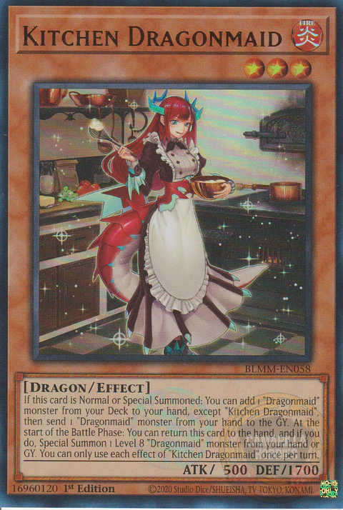 Kitchen Dragonmaid - BLMM-EN058 - Ultra Rare 