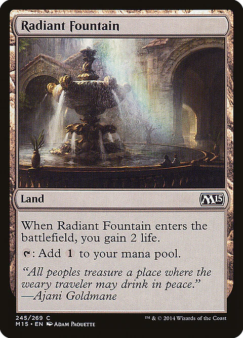 Radiant Fountain - M15 - C