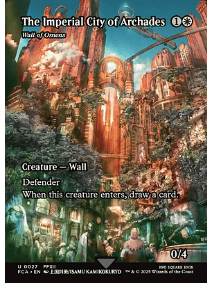 Wall of Omens (The Imperial City of Archades)  - Uncommon - FCA