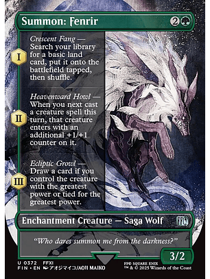 Summon: Fenrir - FIN - U