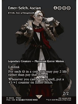 K'rrik, Son of Yawgmoth (Emet-Selch, Ascian) - Rare - FCA