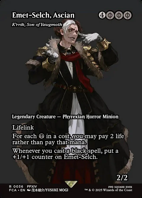 K'rrik, Son of Yawgmoth (Emet-Selch, Ascian) - Rare - FCA