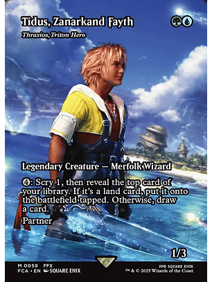 Thrasios, Triton Hero (Tidus, Zanarkand Fayth) - FCA - M