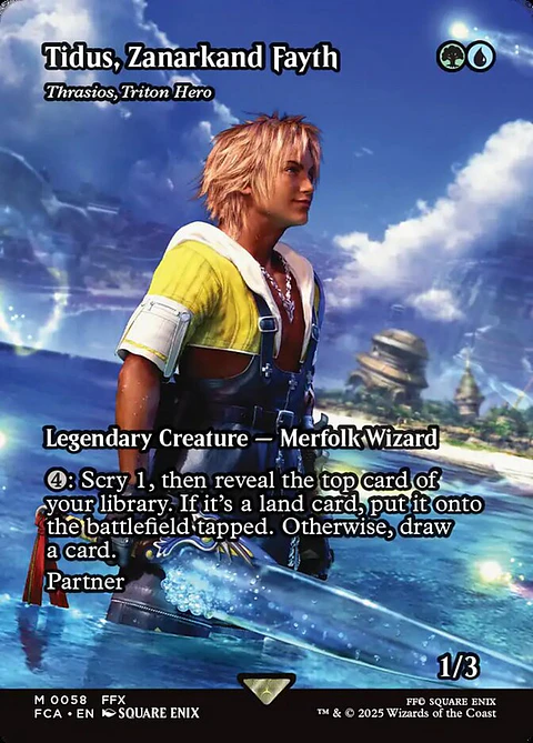 Thrasios, Triton Hero (Tidus, Zanarkand Fayth) - FCA - M