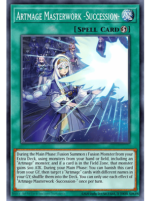Artmage Masterwork -Succession - DUAD-EN056 - Common 