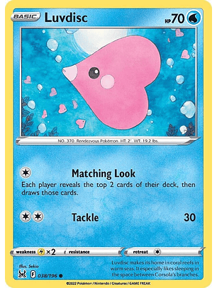 Luvdisc - 038/196 - Common - LOR 