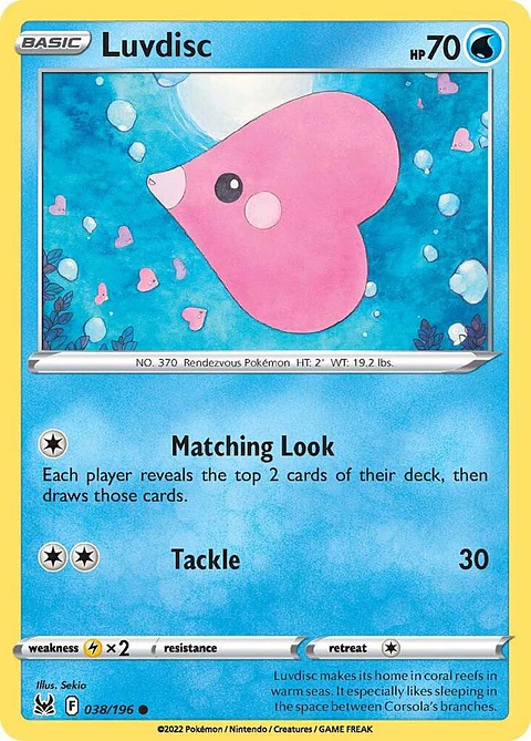 Luvdisc - 038/196 - Common - LOR 