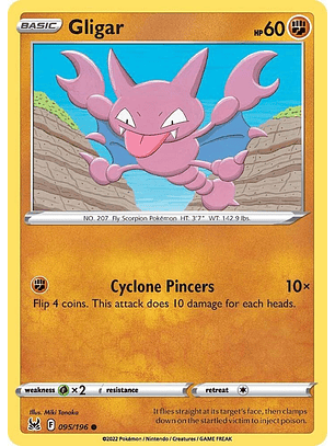 Gligar - 095/196 - Common - LOR 