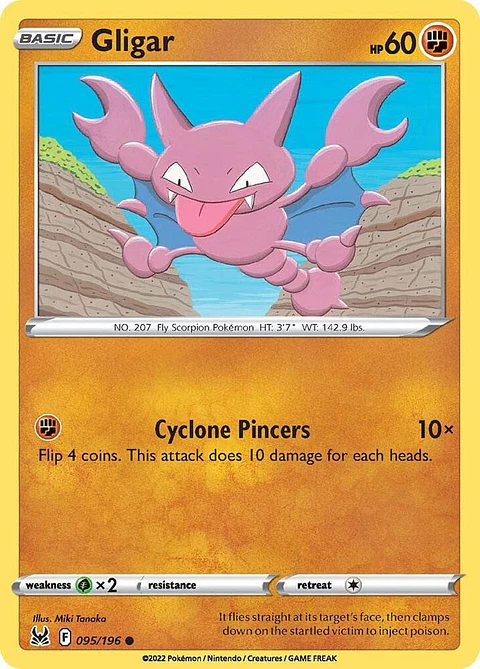 Gligar - 095/196 - Common - LOR 